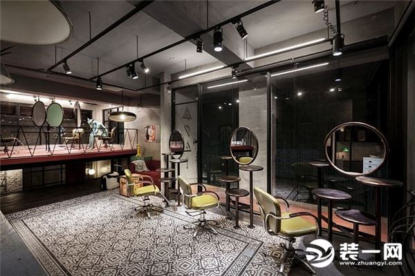 2018受欢迎美发店装修风格 20平美发店装修也适合